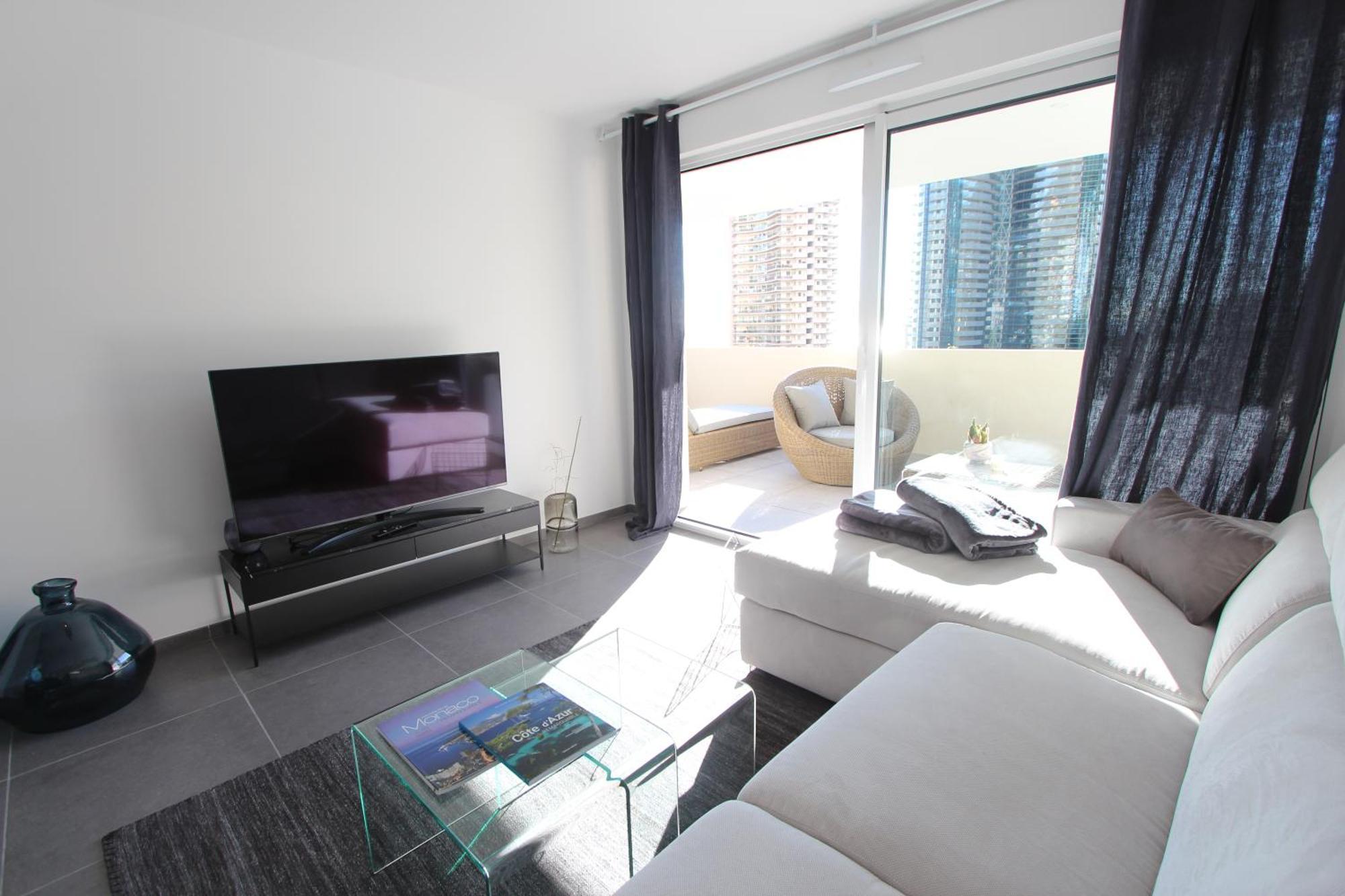 Apartment Sun Paradise Seaview&terrace Parking&pool Beausoleil