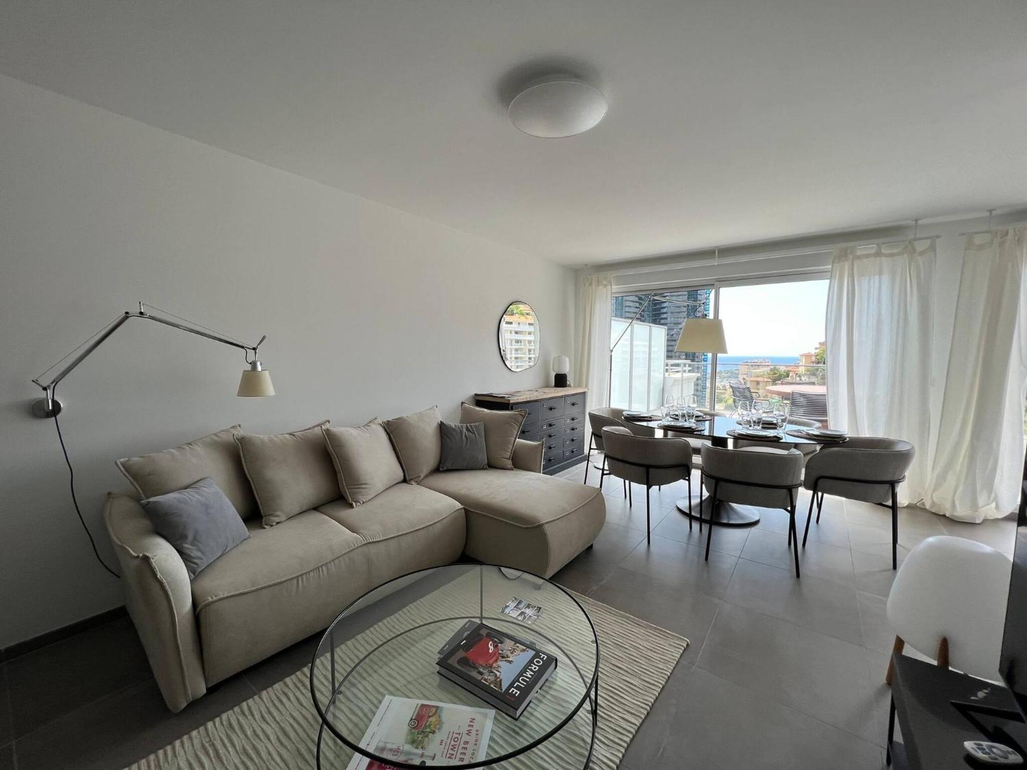 Sun Paradise Seaview&terrace Parking&pool Apartment Beausoleil