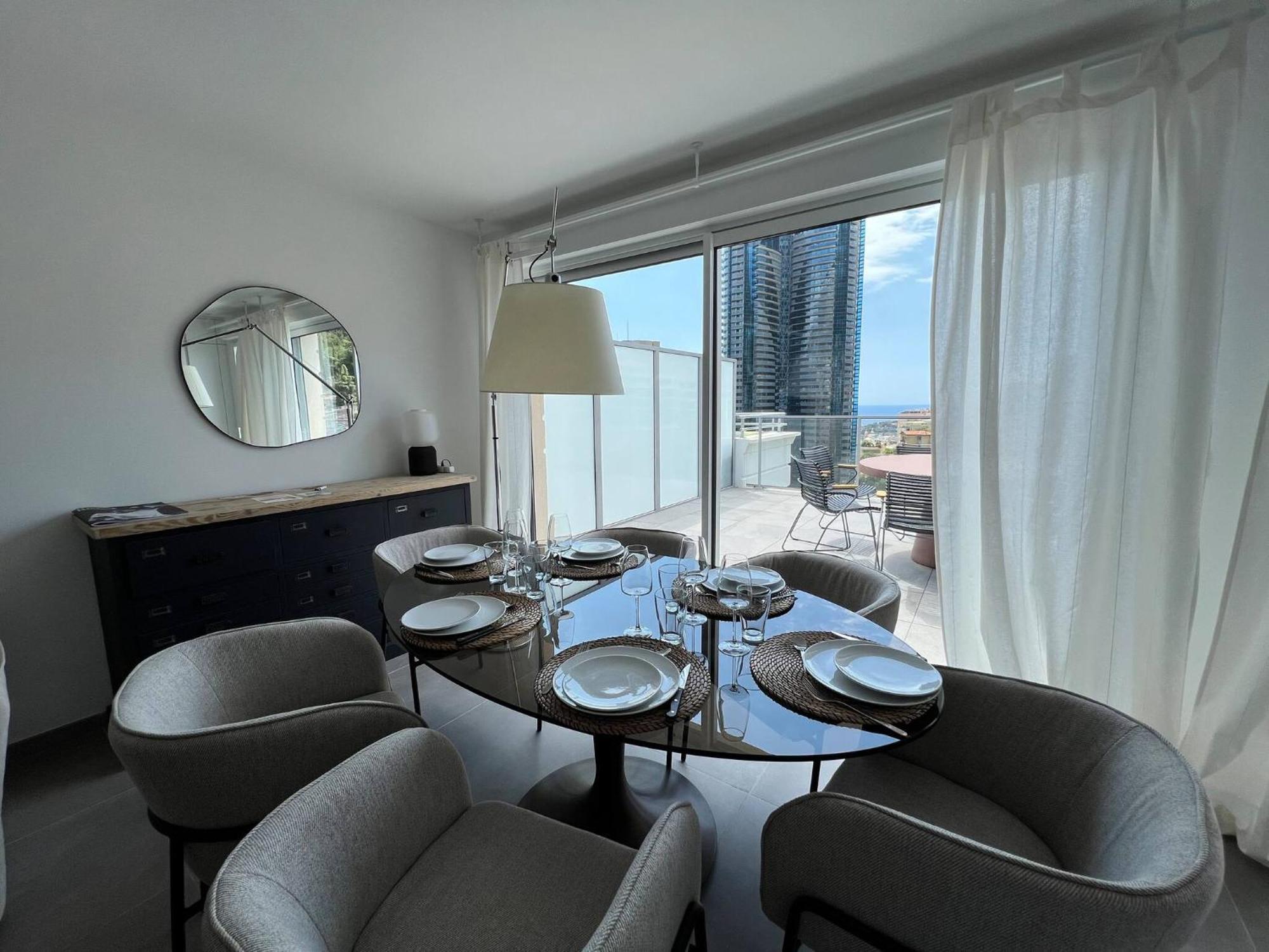 Sun Paradise Seaview&terrace Parking&pool Beausoleil